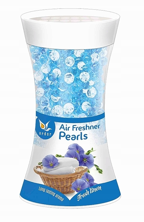 Fresh Linen Gel Air Freshener - Ardor Air Freshener Pearls Fresh Linen — photo N1
