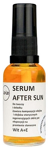 After Sun Face & Decollete Serum - La-Le Serum Face And Neckline — photo N1