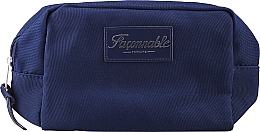 GIFT! Cosmetic Bag, blue - Faconnable Parfums — photo N1