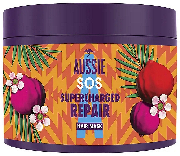 Revitalizing Hair Mask - Aussie SOS Supercharged Repair Hair Mask — photo N1