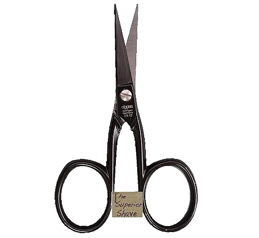 Scissors, 10cm - Nippes Solingen Oxidized Carbon Steel Scissors — photo N1