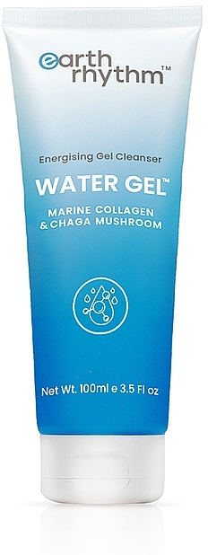 Face Cleansing Gel with Sea Water - Earth Rhythm Energising Water Gel Cleanser With Earth Marine Water — photo N1