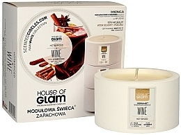 Fragrances, Perfumes, Cosmetics Scented Candle - House of Glam Hot Spiced Wine Candle