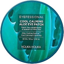 Fragrances, Perfumes, Cosmetics Soothing Aloe Eye Patch - Holika Holika Eyefessional Cool Calming Aloe Eye Patch