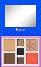 Face and Eye Contouring Palette - 7 Days B.Colour Capsule Palette For Face And Eyes Contouring — photo N1