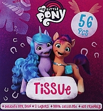 Kids Paper Tissues, 56 pcs - My Little Pony Tissue — photo N1