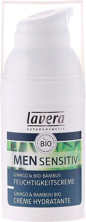 Moisturizing Face Cream - Lavera Men Sensitiv Moisturising Cream — photo N2