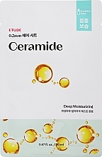 Fragrances, Perfumes, Cosmetics Ultra-Thin Face Sheet Mask - Etude House Therapy Air Mask Ceramide