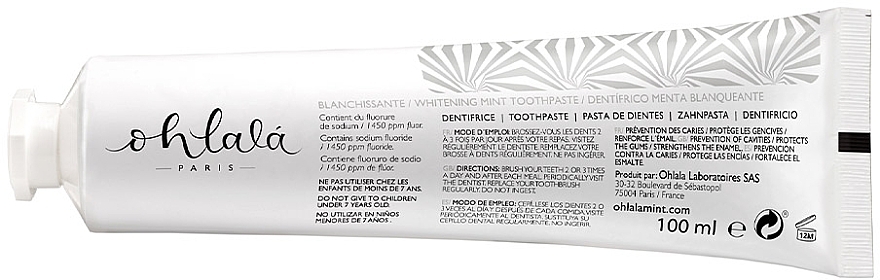 Whitening Toothpaste - Ohlala Whitening Mint — photo N2