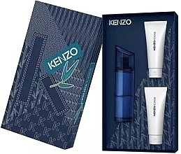 Fragrances, Perfumes, Cosmetics Kenzo Homme Intense - Set (edt/110ml + sh/gel/2x75ml)