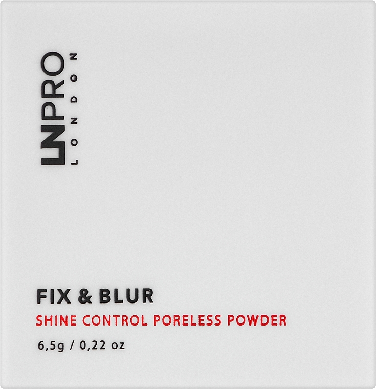 Mattifying Powder - LN Pro Fix & Blur Powder — photo N2