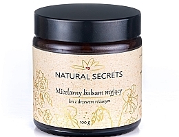 Fragrances, Perfumes, Cosmetics Micellar Makeup Remover Balm - Natural Secrets Micelarny Balsam