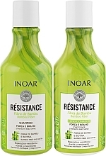 Fragrances, Perfumes, Cosmetics Set ‘Bamboo’ - Inoar Resistance Fibra de Bamboo (cond/250ml + shmp/250ml)