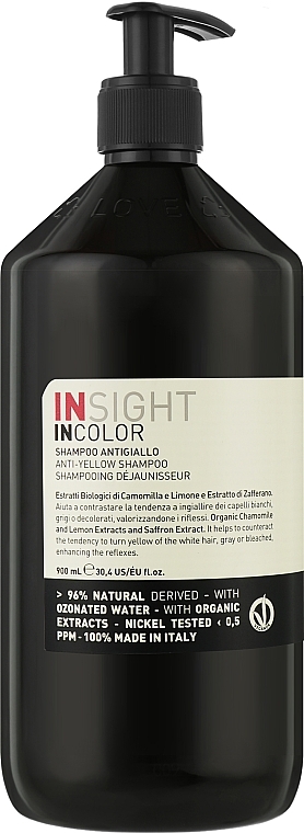 Shampoo - Insight Incolor Anti-Yellow Shampoo — photo N3