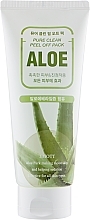 Fragrances, Perfumes, Cosmetics Peel-Off Face Mask with Aloe Vera Extract - Jigott Aloe Pure Clean Peel Off Pack