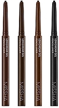 Longwear Eyeliner - Missha Long Wear Gel Pencil Liner — photo N2