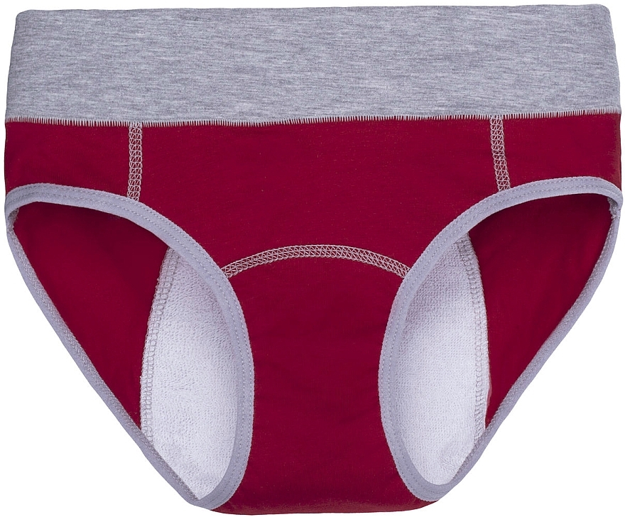 Menstrual Panties for Women 'Sport', bordo - BNB — photo N2