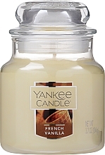 Fragrances, Perfumes, Cosmetics Scented Candle in Jar "Frencg Vanilla" - Yankee Candle French Vanilla