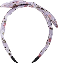 Fragrances, Perfumes, Cosmetics Hairband, FA-5644, grey with flowers - Donegal