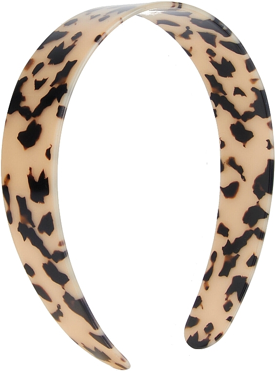 Leopard Hair Band - Revolution Haircare Tortoiseshell Wide Headband — photo N6