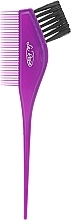 Fragrances, Perfumes, Cosmetics Hair Coloring Brush with Comb, purple - La Rosa