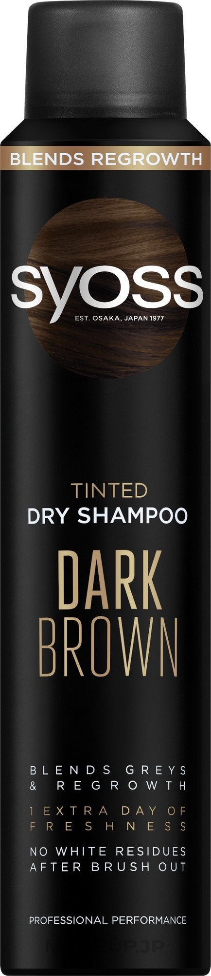 Tinted Dry Shampoo for Dark Hair - Syoss Tined Dry Shampoo — photo Dark Brown