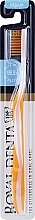 Fragrances, Perfumes, Cosmetics Medium Toothbrush with Gold Nano Particles, orange - Royal Denta Gold Medium Toothbrush