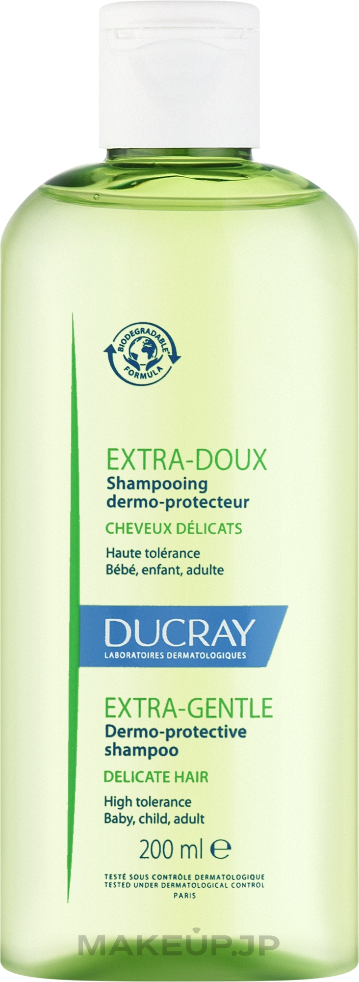 Paraben-Free Protective Shampoo for Frequent Use - Ducray Extra-Doux Shampoo — photo 200 ml