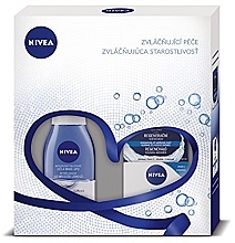 Fragrances, Perfumes, Cosmetics Set - NIVEA Face Blue Skincare Set (eye/remov/125ml + cr/50ml + cr/50ml)