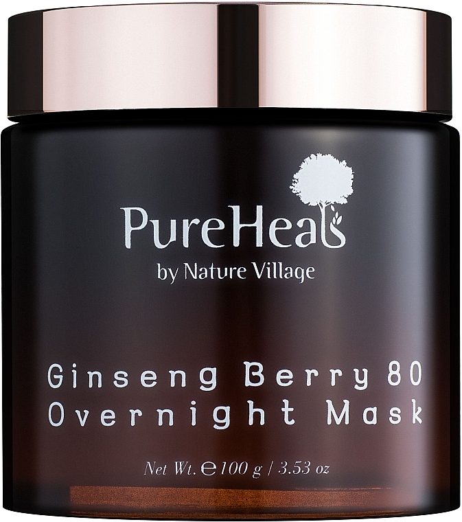 Energizing Night Mask with Ginseng Extract - PureHeal's Ginseng Berry 80 Overnight Mask — photo N1