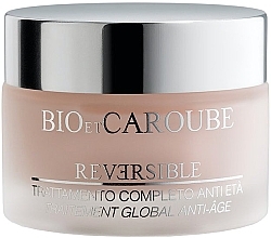 Fragrances, Perfumes, Cosmetics Anti-Aging Smoothing Face Cream - Bio et Caroube Reversible Complete Anti-Ageing Treatment