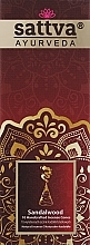 Fragrances, Perfumes, Cosmetics Incense Sticks - Sattva Ayurveda Sandalwood Incense Sticks Cones