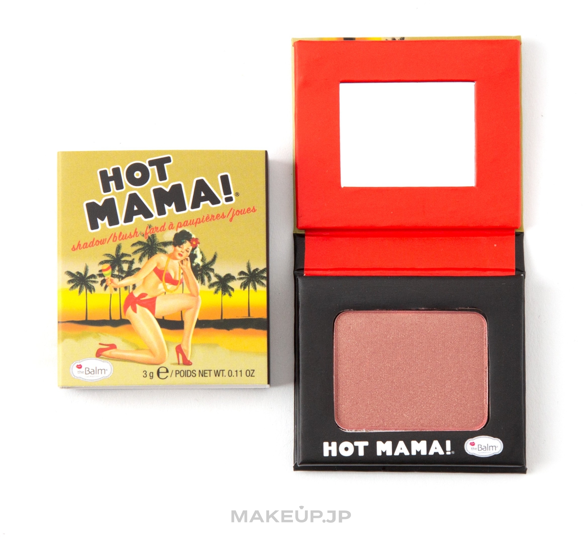 Shadow-Blush - theBalm Mamas Hot Mama Shadow/Blush (mini size) — photo 3 g