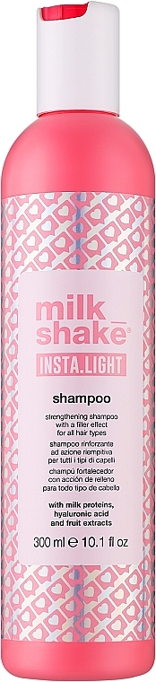 Strengthening Filler Shampoo for All Hair Types - Milk_Shake Insta.Light Shampoo — photo N1