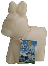 White Donkey Soap - Olive Spa Donkey Shape Soap — photo N1