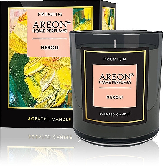 Scented Candle - Areon Home Perfumes Premium Neroli Scented Candle — photo N1