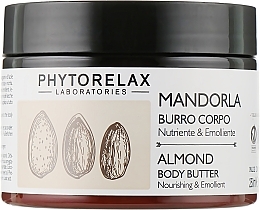 Fragrances, Perfumes, Cosmetics Moisturizing Body Butter - Phytorelax Laboratories Almond Body Butter