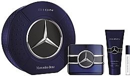 Fragrances, Perfumes, Cosmetics Mercedes Benz Mercedes-Benz Sign - Set (edp/100 ml + sh/gel/50 ml + edp/10 ml)