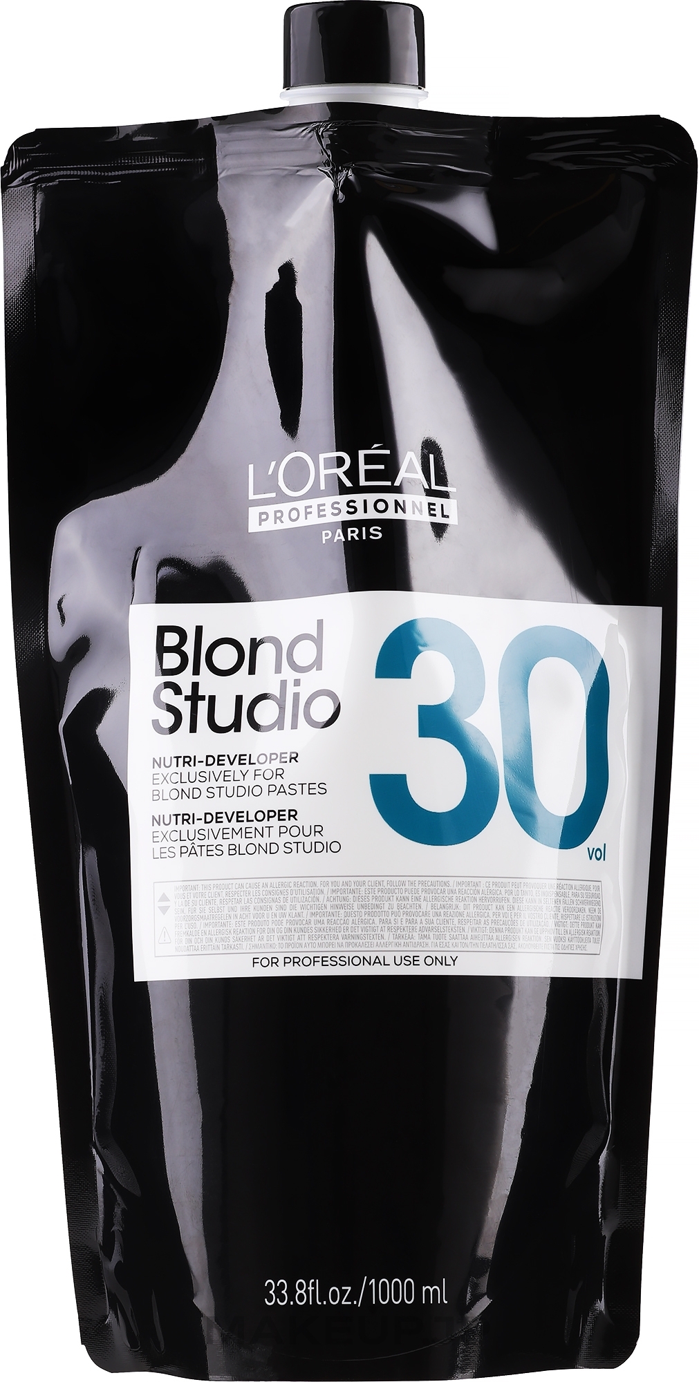 Nourishing Creamy Developer for Blonde Hair 9% - L'Oreal Professionnel Blond Studio Creamy Nutri-Developer Vol.30 — photo 1000 ml