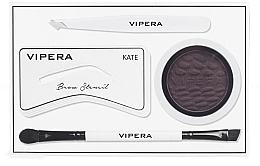 Brow Styling Kit - Vipera Celebrity Eyebrow Definer Kit — photo N1