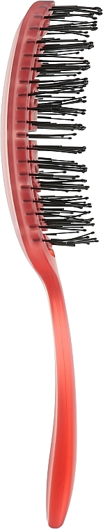 Hair Styling Brush - Olivia Garden iDetangle Medium Pride Red — photo N1