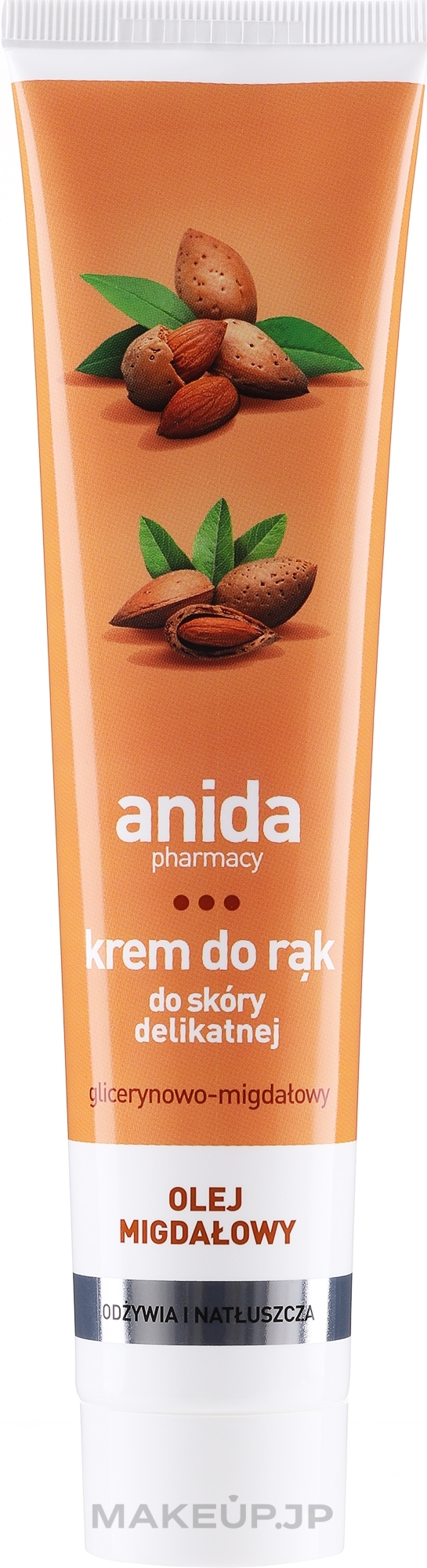 Hand Cream with Almond Oil - Anida Pharmacy Almond Hand Cream — photo 125 ml