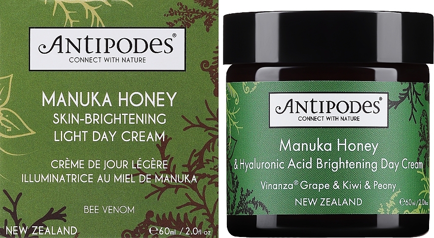 Anti-Inflammatory Day Face Cream - Antipodes Manuka Honey Skin-Brightening Light Day Cream — photo N2