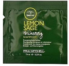 Fragrances, Perfumes, Cosmetics Tea Tree Extract, Lemon Extract and Sage Shampoo - Paul Mitchell Tea Tree Lemon Sage Thickening Shampoo (sample)