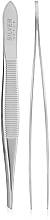 Fragrances, Perfumes, Cosmetics Professional Pointed Tweezers SP-12, 8,5cm - Silver Style