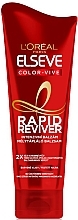 Color-Treated Hair Conditioner - L`Oreal Paris Elseve Rapid Reviver Dry Hair Conditioner  — photo N3