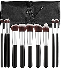 Makeup Brush Set in Case, 10 pcs - Tools For Beauty — photo N1