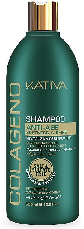 Repair Collagen Shampoo - Kativa Colageno Shampoo — photo N1