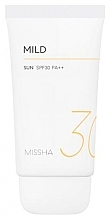 Fragrances, Perfumes, Cosmetics Body Sunscreen Cream - Missha All Around Safe Block Mild Sun SPF30/PA++