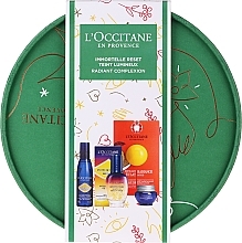 Fragrances, Perfumes, Cosmetics Set - L'Occitane Immortelle (oil/serum/30ml + cr/8ml + water/30ml + scr/6ml)